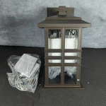 Kichler Bronze Beacon Square Single Light 12"H Outdoor Wall Sconce 49829OZ. Fixed Price $118.49.