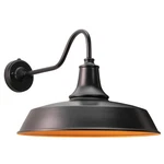 Vaxcel Lighting T0572 Dorado 14" Tall Outdoor Wall Sconce - Dark Bronze. Fixed Price $199.99.