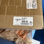 Wac WS-W190212-30-BK Wall Sconce. Fixed Price $77.00.
