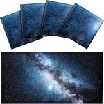 Galaxy Lampshade 4 Pack Fluorescent Light Covers Easy Installation Decor. Fixed Price $29.29.