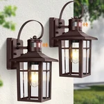 Bronze Porch 2-PACK, Motion Sensor Outdoor Lights, Aluminum Waterproof .... Fixed Price $127.69.