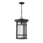 Z-lite Jordan 12" Outdoor Chain Ceiling Light, Black/clear 570CHXL-BK. Fixed Price $742.00.