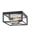 Black Led Flush Mount From The Brixton Collection. Fixed Price $299.00.