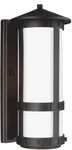 Sea Gull Groveton Integr Led 16" Antique Bronze Outdoor Wall Lantern 8535991S-71. Fixed Price $99.98.