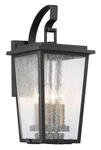 The Great Outdoors 72752 Gold/black Cantebury 4-LIGHT 20"H Wall Sconce. Fixed Price $279.00.