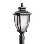 Kichler 9938BK Salisbury 1-LIGHT 21.75" Outdoor Post Lantern Black Finish. Fixed Price $394.99.