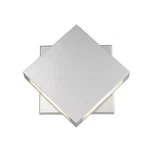 Z-lite Quadrate Light 11.25" Outdoor Sconce, Silver/sand-blast 572B-SL-LED. Fixed Price $244.99.