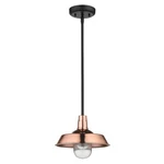 Acclaim Burry 1-LIGHT Exterior Convertible Pendant, Copper 1736CO. Fixed Price $130.00.