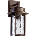 Quorum Charter 1 Light Wall Mount, Oiled Bronze 7246-7-86. Fixed Price $107.20.