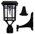 Gama Sonic Prairie Bulb Lamp Outdoor Solar Light Fixture, Pole,pier, & Wall M.... Fixed Price $103.05.