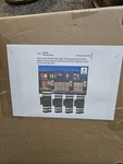 Dartisi Black Aluminum Outdoor Wall Lights 4 Pack Dusk-to-dawn Sensor. Fixed Price $100.00.