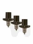 Westek SLC2BCB3 Candelabra Dusk To Dawn Light-sensing Socket Adapter 3-PACK New. Fixed Price $7.50.