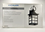 Kichler Weathered Zinc Grand Ridge Outdoor Wall Light - 9.00" X 9.75" 20.63". Fixed Price $74.90.