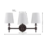 Safavieh Davielle Lt 21" Wall Sconce, Reduced Price 2172773372 SCN4120A. Fixed Price $61.00.