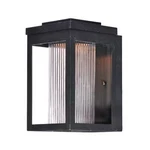 Black Led Outdoor Wall Sconce From The Salon Collection. Fixed Price $198.00.