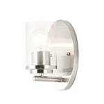 Maxim 10211CL Corona 8" Tall Bathroom Sconce. Fixed Price $44.00.