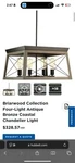 Capital Lighting Bronze Costal Chandelier 943613BK. Fixed Price $90.90.