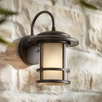 Cressona Mission Outdoor Wall Light Fixture Dark Oil Rubbed Bronze 12" Exterior. Fixed Price $99.95.
