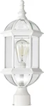 Elegant 19-INCH White One Post Mount For Outdoor Lighting. Fixed Price $91.99.