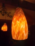 Island Lighting Besa Karli Pendant W/ CANOPY-4 Inches & Dome Over Sink. Fixed Price $99.00.