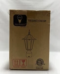 Hukoro Allison Outdoor Post Light Matte Black Weather Resistant. Fixed Price $19.54.