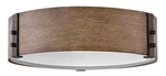 Hinkley Lighting 29203-LL Sawyer 15"W Outdoor Flush Mount Sequoia /. Fixed Price $429.00.