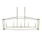 New Visual Comfort F3326-5ADB Thayer Light 49 Wide Taper Candle Style Chandeli. Fixed Price $976.03.