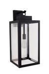 Craftmade ZA6834 Marin 25" Tall Outdoor Wall Sconce - Black. Fixed Price $205.20.