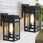 Myhxq Outdoor Wall Fixtures 9.76'', Waterproof Porch Lights Lantern, Exter. Fixed Price $81.35.