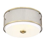 Savoy House 3-LIGHT 15" Ceiling Light, Natural Brass M60018NB. Fixed Price $155.20.