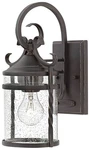 Hinkley Casa 13" High Traditional Olde Black Outdoor Wall Light. Fixed Price $209.00.