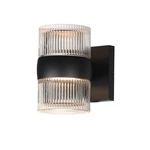 Black Led Outdoor Wall Sconce From The Modular Collection. Fixed Price $188.00.