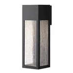 Hinkley Lighting Outdoor Rook Led Large Wall Mount, Satin Black 1785SK-LL. Fixed Price $299.00.
