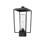Z-lite Sheridan Light 17" Outdoor Post Mount/square, Black/seedy 594PHMS-BK. Fixed Price $174.99.