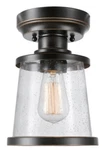 Globe Electric 44301 Charlie 7" Semi-flush Ceiling Light Oil-rubbed Bronze. Fixed Price $39.97.