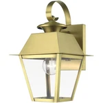 Livex Lighting 27212-08 Wentworth Outdoor Wall Natural Brass. Fixed Price $239.97.
