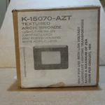 Kichler K-15070-AZT 12V Textured Arch. Bronze Recessed Mount Light Fixture. Fixed Price $19.95.