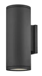 Hinkley Lighting 13595-LL Silo 2 16" Tall Led Wall Sconce Black. Fixed Price $279.00.