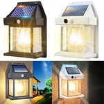 Solar Wall Lights Outdoor Motion Sensor Porch Fixture Lantern Garden. Fixed Price $15.99.