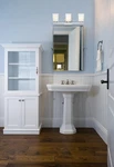 Canarm Hartley 3-LIGHT Vanity Brushed Nickel Opal Glass Bathroom Fixture. Fixed Price $41.99.