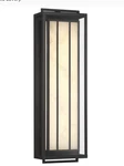 Minka-lavery 77502-66-L Eastly 28 Outdoor Wall Light Sand Coal Glass. Fixed Price $299.00.