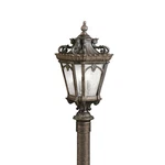 Kichler 9559LD Tournai 4-LIGHT 30" Outdoor Post Lantern In Londonderry. Fixed Price $809.99.