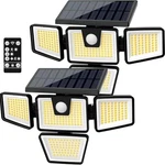 Ameritop Solar Lights Outdoor, 2 Pack Led High Brightness Motion-sensor Black. Fixed Price $35.98.