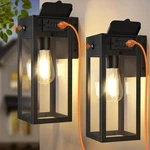 Porch Light 2 Pack Gfci Outlet Dusk To Dawn Motion Sensor Black Waterproof Modes. Fixed Price $124.99.