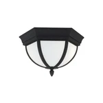 Two Light Outdoor Flush Mount Traditional Style - 12.75 Inches Wide By 7.5. Fixed Price $99.00.