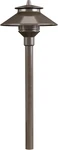 Fx Luminaire By Hunter PL-LED20W-18R-BZ Path Light Fixture With 18" Riser Alum. Fixed Price $317.71.