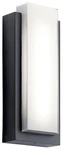 Kichler 49557LED Dahlia Light 19" Tall Outdoor Wall Sconce - Black. Fixed Price $624.99.