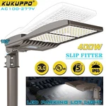 Kukuppo Led Parking Lot 400W, Commercial Street Area Lights Fixture 5000K. Fixed Price $211.56.