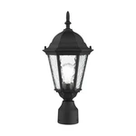 Livex Lighting 75464 Black Hamilton 1-LIGHT Outdoor Post. Fixed Price $119.96.