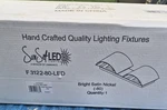 Sunset Lighting Wall Sconce Satin Nickel F3122-80-LED Metal. Fixed Price $41.00.